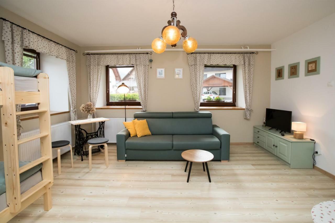 Apartma Pr Gatej Bohinj ภายนอก รูปภาพ